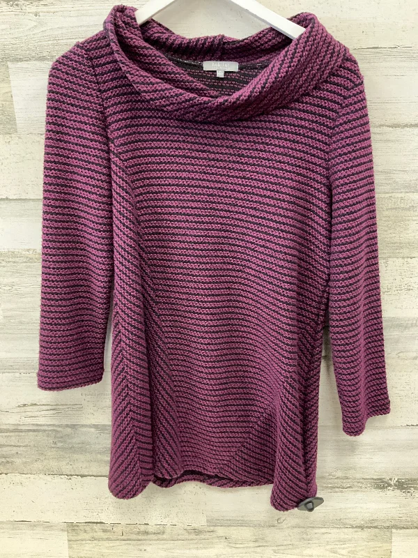 Tunic Long Sleeve By Habitat In Purple, Size: Xs