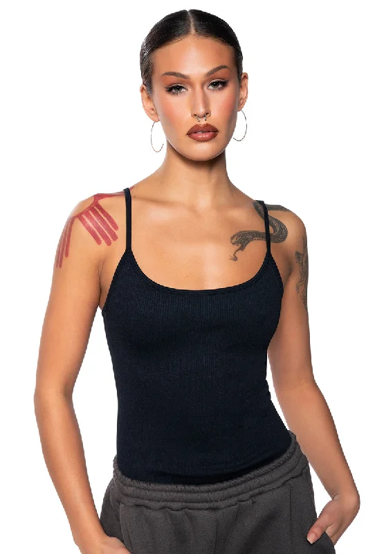 PAXTON SEAMLESS STRAPPY SCOOP NECK BODYSUIT