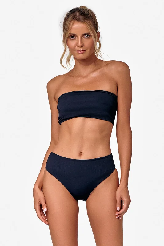 Rever High Cut Bikini Bottoms