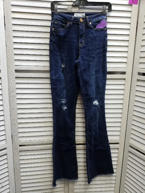 Blue Denim Jeans Straight Ymi, Size 3