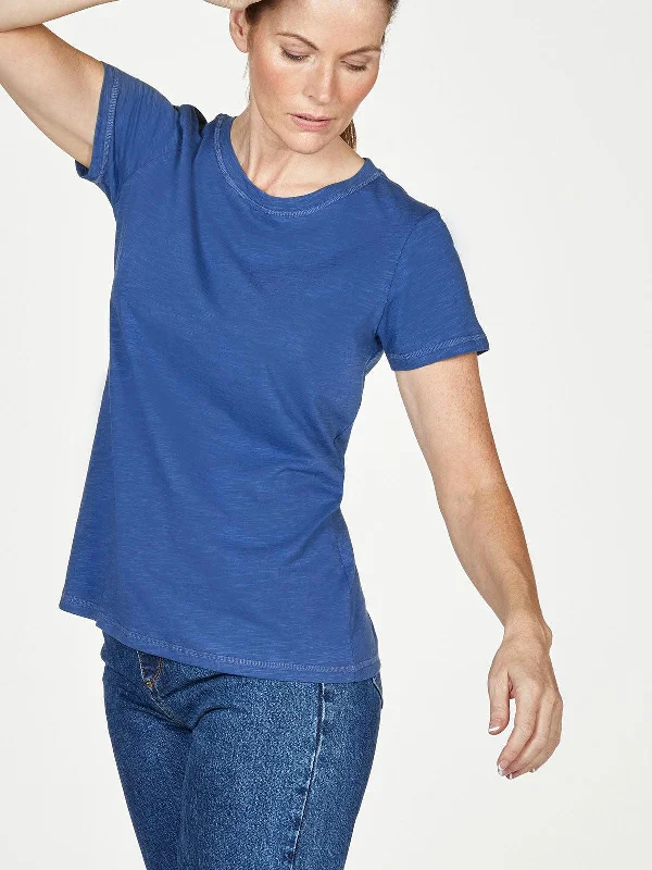 Fairtrade Organic Cotton Short Sleeve T-Shirt - Azure Blue