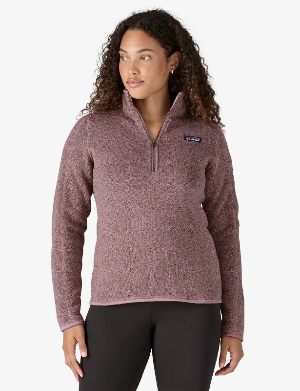 Patagonia Women's 1/4 Zip  Better Sweater - Stormy Mauve