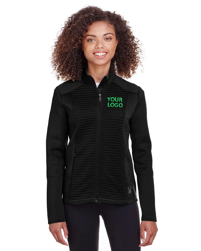 Spyder Ladies Venom Full-Zip Jackets, Black