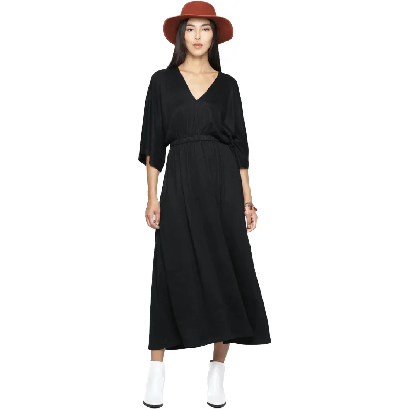 Free Spirit Black Maxi Dress