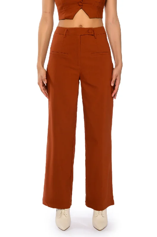 MOST LIKELY TO DREAM BIG HIGH WAISTED PANTS