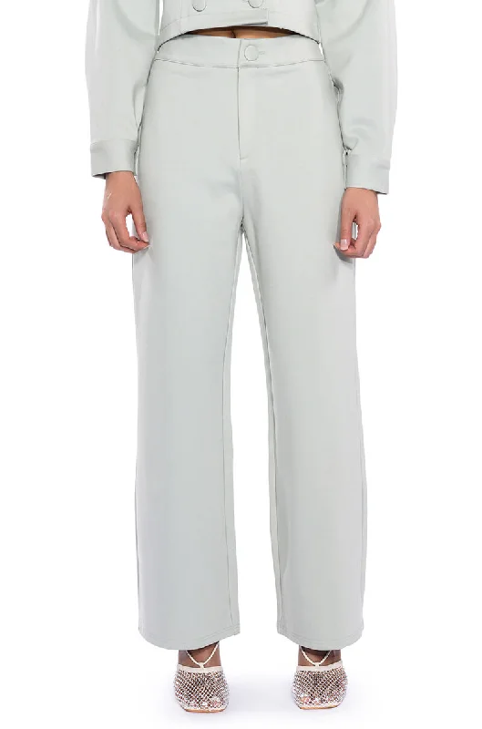 SAGE PU TROUSER PANT