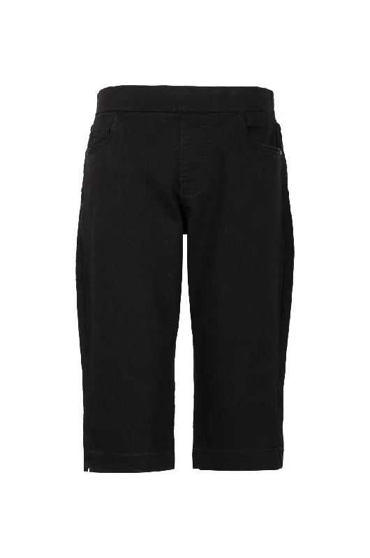 Twin Lakes Denim Below Knee Jeans | Black | 6505A1